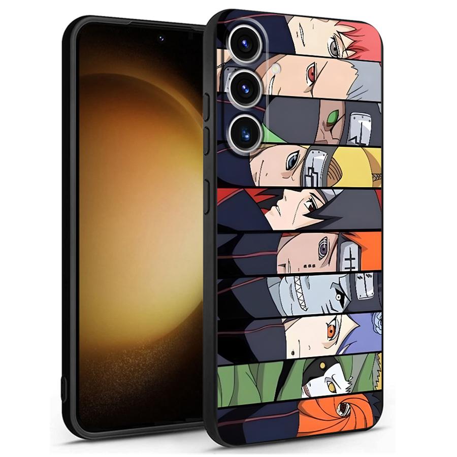 

Anime Akatsuki Art Black Soft Phone Cover Case for Samsung Galaxy A26 A72 A35 A24 A55 A36 A22 A52 A41 A51 A73 A32 A25 A71 A23 Galaxy A72