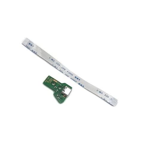 PlayStation4 PS4 Controller Repair Replacement Compatible Parts USB Charging Board Cable with Original Waste (JDS-040)