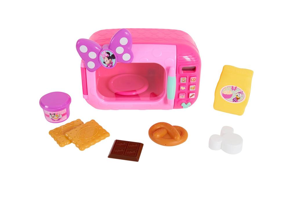 Minnie Mouse Kitchen Microwave Disney Toy Multicolor