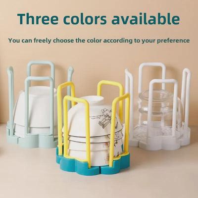 Second-Generation Retractable Rotating Dish Rack