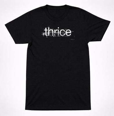 Thrice Logo T-Shirt – Post-Hardcore Alternative Rock Band Tee Black