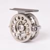 MUQZI Sports Accessory D50/D60 Ultralight CNC Aluminum 1:1 2 Bearings Ice Fly Fishing Reel Right Hand