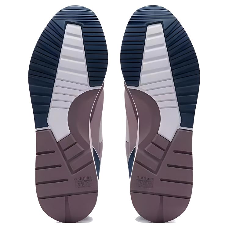 Onitsuka Tiger Bravon Sport Fashion Color Block Durable Low-Top Casual Shoes Unisex sneaker Light-Purple 1183B899-103