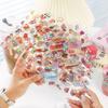 PET Material Cartoon Scene Sticker Cute Style Collection Box Sticker DIY Toy Sticker  Gift For Kid