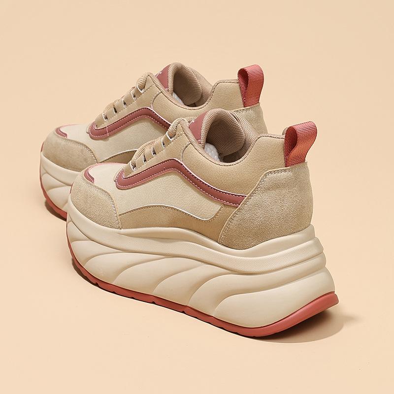 Women's Shoes 2026 New Autumn and Winter Sports Women's Casual Single Shoes Thick Soled Forrest Gump Women's Shoes