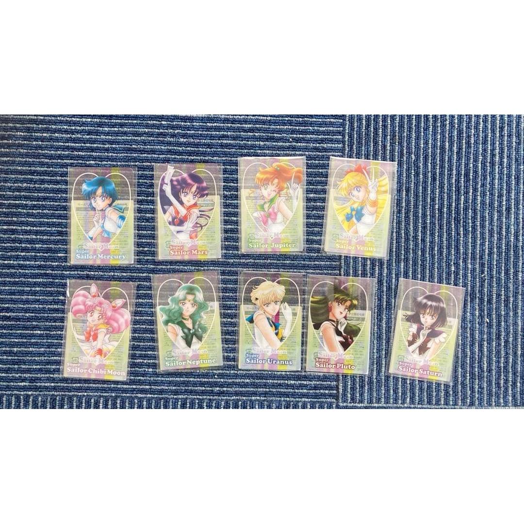 Sailor Moon Clear Card Set of 9 Complete Meiji