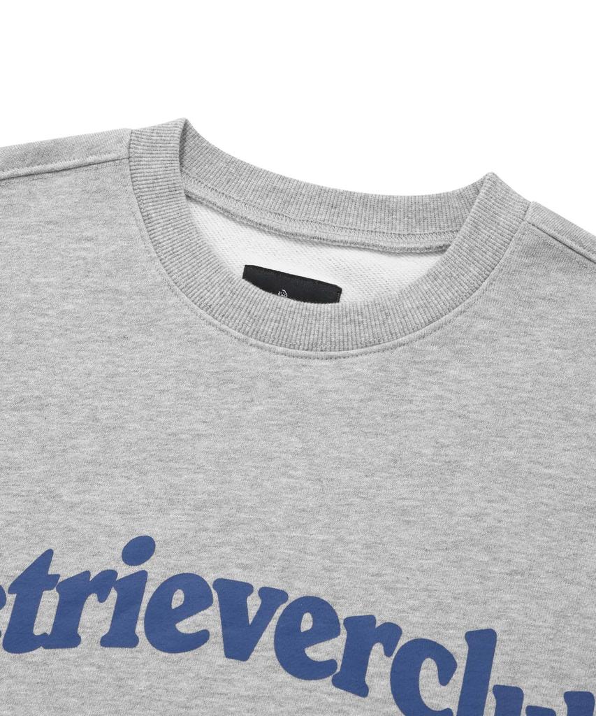 RETRIEVER CLUB Running Retriever Crewneck [Gray]