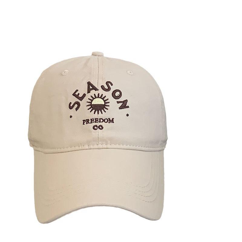 Women's Hats  New Spring and Summer Face showing Small Korean Version  Versatile Deep Top Japanese Casual Baseball Hat