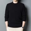 Tide Brand Wool Sweater Men's Autumn and Winter Loose Leisure High-quality Thick Sweater Warm Cashmere Wool Sweater