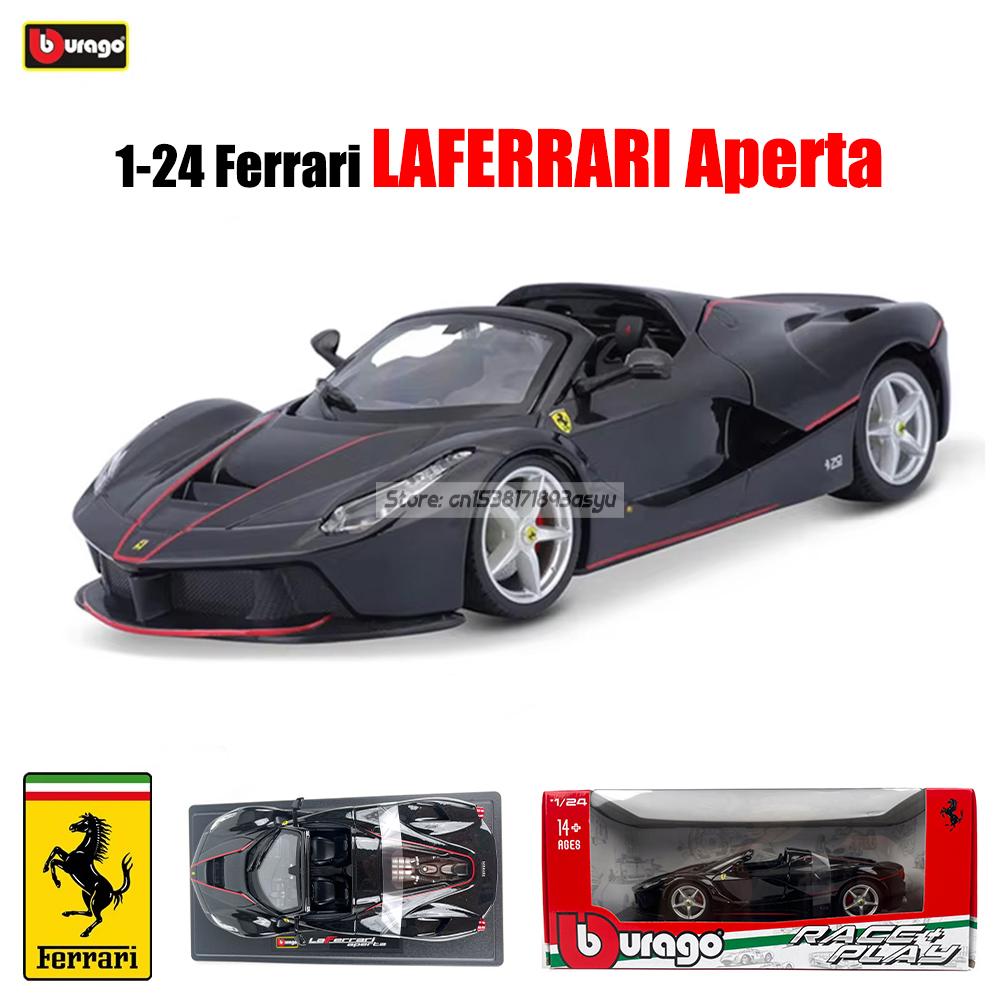 Burago 1:24 Ferrari 12 Cilindri LAFERRARI 250 SF90 Roma F12 PUROSANCUE SP1 ENZO Legierung Automodell Diecast Spielzeugsammlung Geschenk