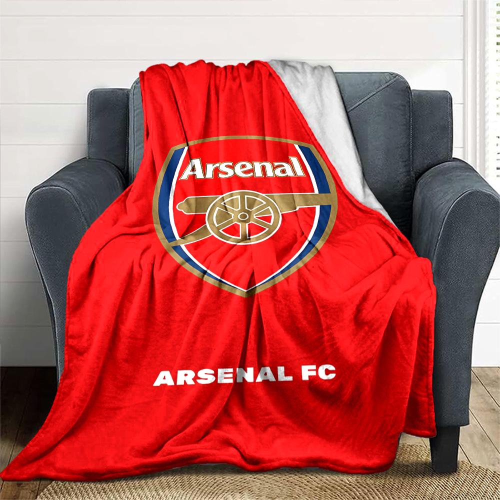 Arsenal Blanket Comfortable Suitable for Office Seaside Picnics for All Occasions Warmthful Decor Birthday Christmas Gift Blanket