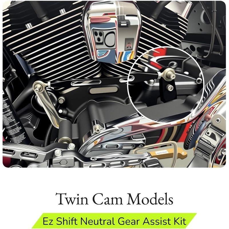 For Touring Dyna Softail Twin Cam Accessories Neutal Gear Assist Kit Ez Shift 33849-97 33715-85A