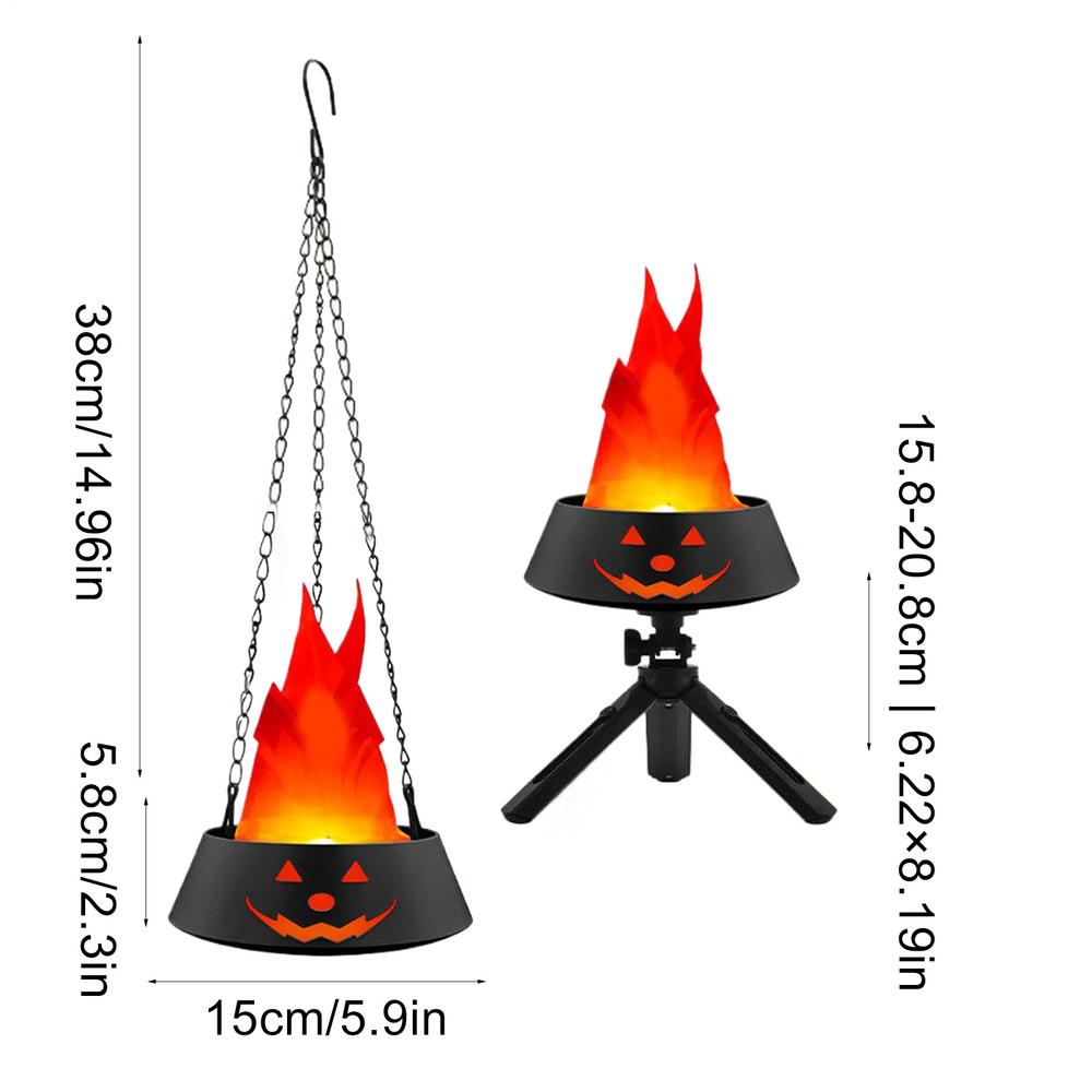 3D Fake Flame Lamp Festival LED Light Long-Lasting Desktop Ornaments for Home Yard Garden Bar Night Clubs Parties