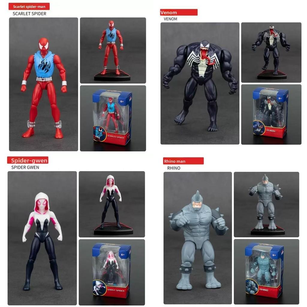Figura de Acción de PVC de Spider-Man con Articulaciones Móviles para Coleccionistas y Fans