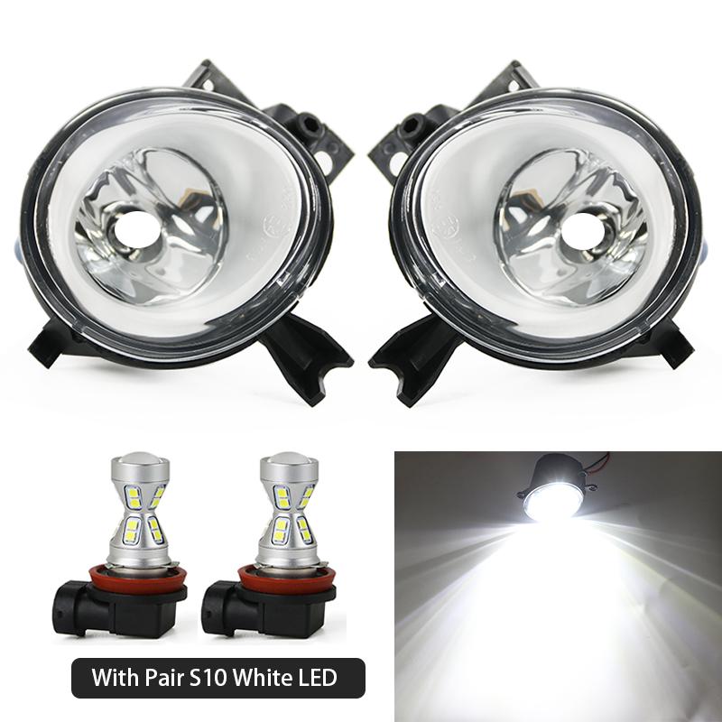 For VW Touareg 2003-2013 Halogen Fog Light Fog Lamp Assembly For Porsche Cayenne 2008-2010 7L6941699F 7L6941700F