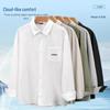 Mark Fairwhale Men's Three-Proof Casual Long Sleeve Shirt