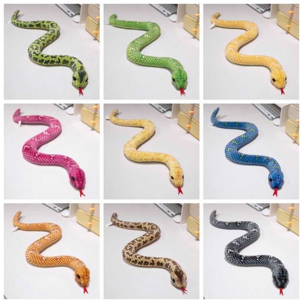 Plush Simulated Snake Plush Toy Little Snake Snake Stuffed Plush Doll  Car Decor