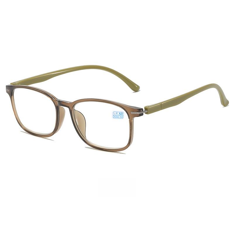 

Новые Сверхлегкие Очки для Миопии Унисекс Модные Квадратные Очки с Полной Оправой для Близорукости Простые и Удобные Очки для Минусового Зрения -3.0