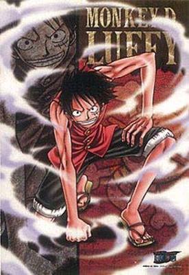 Ensky Legpuzzel One Straw Hat Monkey Luffy 300 Stukjes, Stuk, Piraten, D. (26x38cm), 300-325