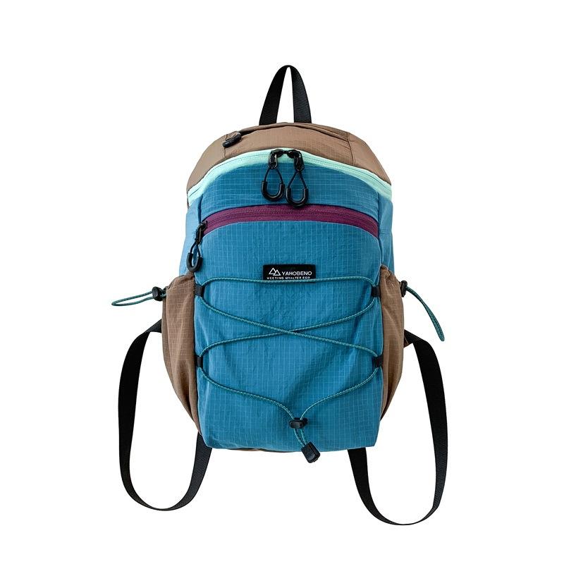 Schoolbag1011 New Outdoor Hiking Lightweight Waterproof Backpack Boys and Girls Couple Casual Hiking Bag Student School Bag