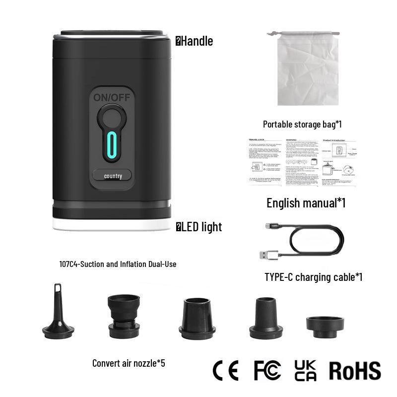 Jiajiale High-Power Electric Vacuum Pump & Storage Compression Bag Set