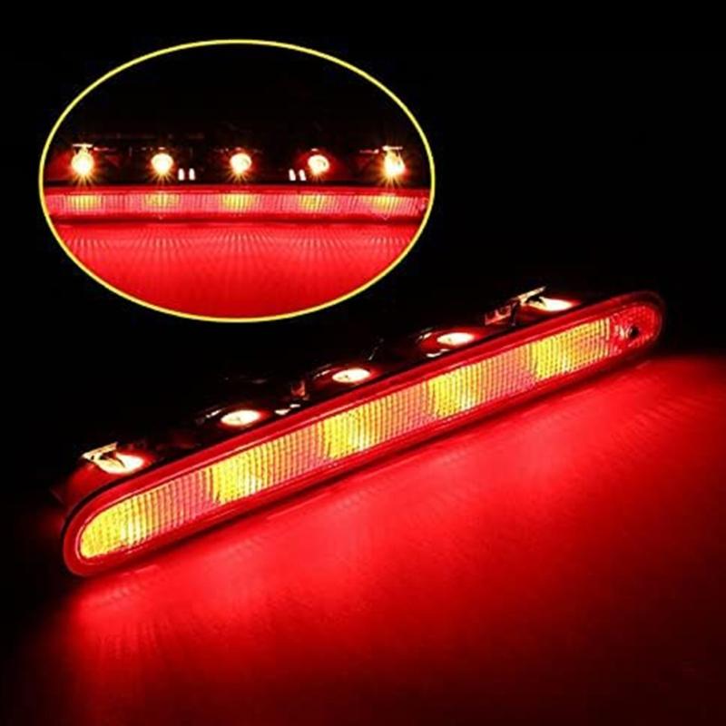 High Mount 3rd Brake Light Lamp for 206 207 6350K5 6351EL Replacement Auto Third Brake Tail Rear Brake Light