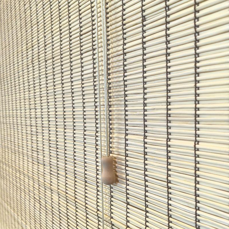 Jaluzele Rulou de Exterior din Bambus Impermeabil pentru Protecție Solară și Partajare