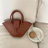 Korean Style Women's Fashion Handbag - Chic PU Crossbody Bucket Bag