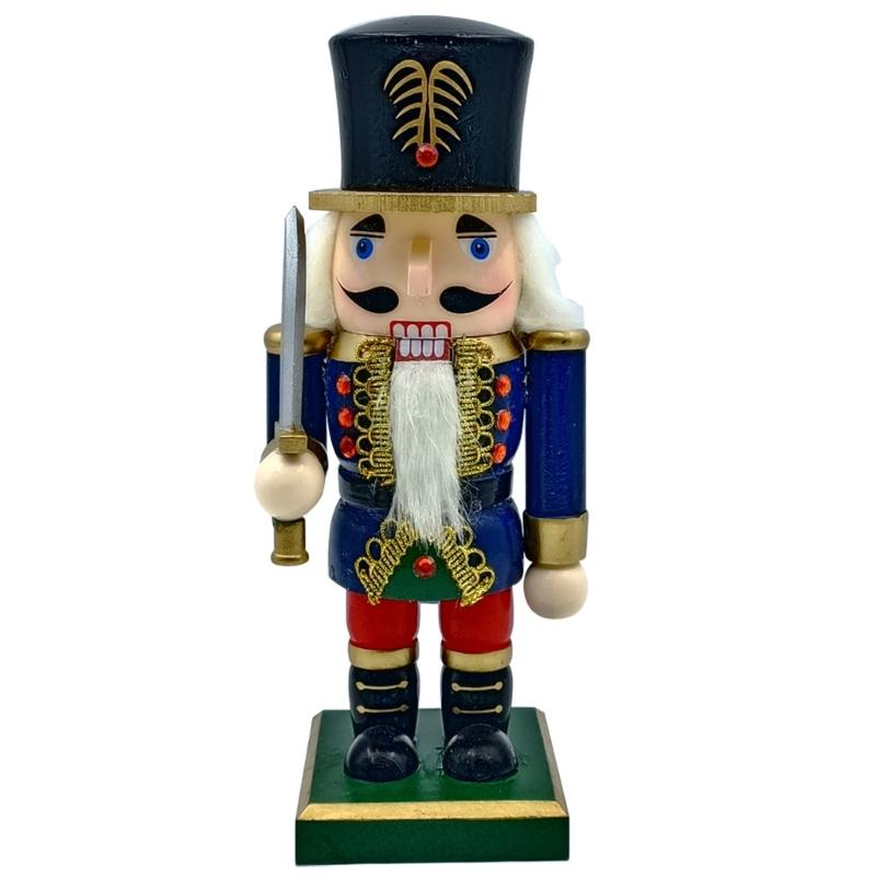 Nutcrackers Puppet Standing Ornament Christmas Nutcrackers Walnuts Soldiers