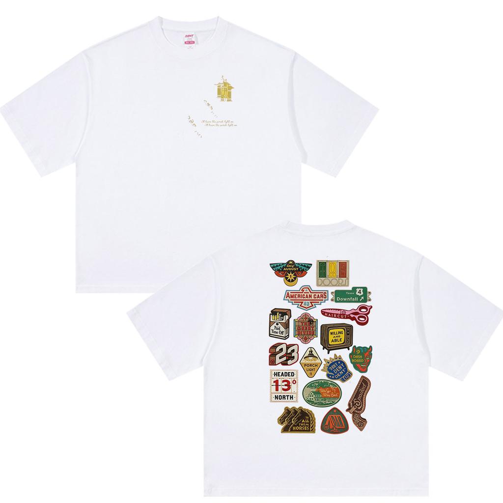 Noah Kahan The Great Divide Tour 2026 T Shirts Unisexs Women Harajuku Vintage Oversized Tshirt Casual 100 Cotton Tees Streetwear