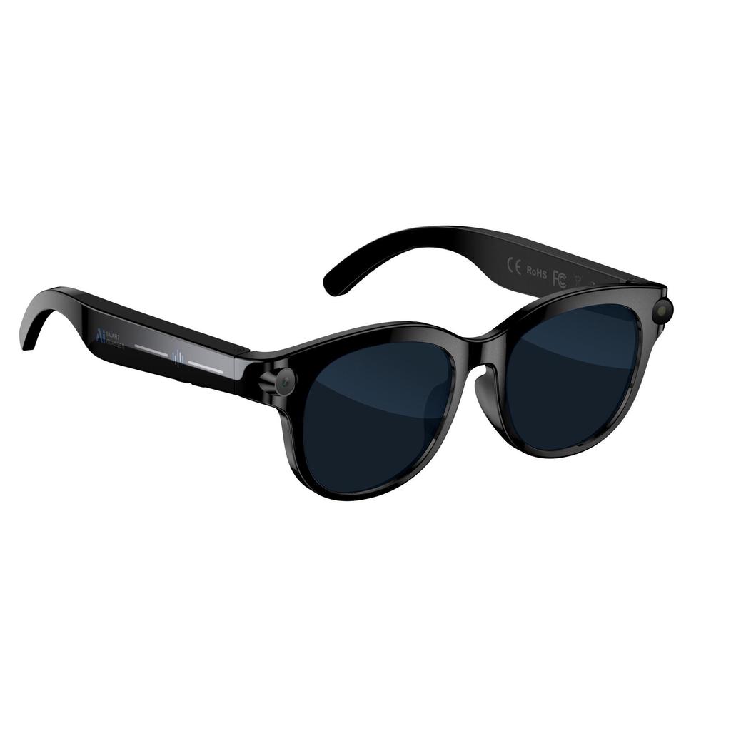 M89 WheatAI Smart Glasses: Bluetooth Calling, 200W Pixel Camera, Anti-shake, AI Translation, Music Playback