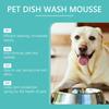 Pet Food Bowl Cleaner Mousse 150ml Mild Formula Protects Against Oil Ordor and Black Chin