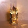 Wooden Lantern with LED Night Light 2 AAA Battery Powered