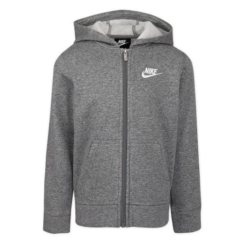 Nike Childrens/Kids Club Fleece Full Zip Hoodie