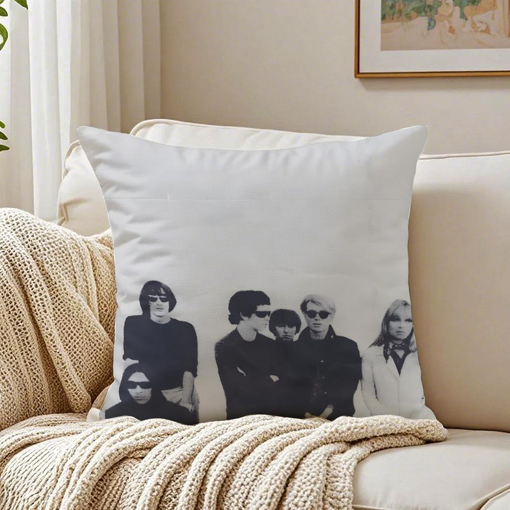 Music Experimental The VVelvet UUnderground Cushion Cover Pillowcase Antidustmite living Room Sofa Decor Cushion Room
