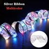 Ribbon Fairy Light Christmas Decoration Christmas Tree Ornaments For Home 2025 Bows String Lights Navidad Natal New Year 2025