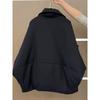 Winter New Korean Short Style Big Collar Cotton Jacket with A Fashionable and Loose Design for Women