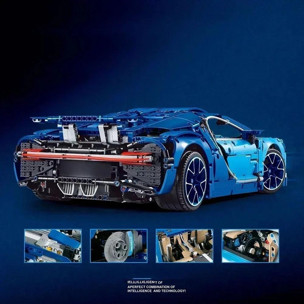 3599 ks Super Závodní Auto High-Tech Buga 1:8 Modelových stavebnic 42083 Kostky Dětská Hračka Děti Dospělí Vánoční Narozeninové Dárky