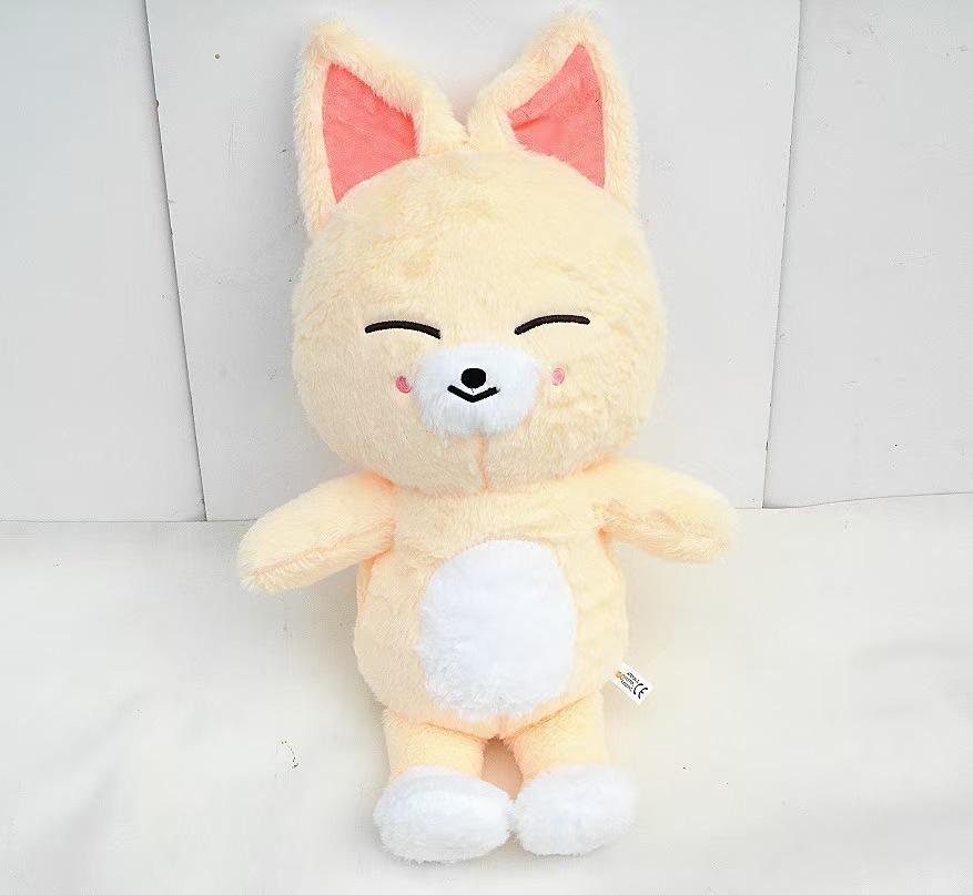 Large Plush Pillow Stray Cute Stuffed Toy, Soft Fluffy Cartoon Plushie for Stray Fans, Birthday Christmas Gift