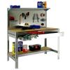 Simonrack BT3 Box 900 fixed workbench 144.5x91x61 cm Galvanized/Wood
