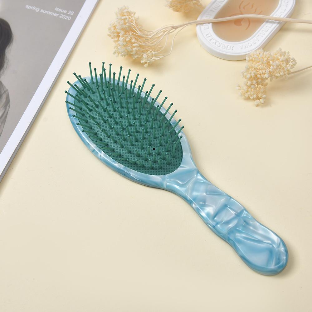 Cross Border Acetic Acid Wide Tooth Large Comb Anti-static Oil Head Styling Hair Multifunctional Massage