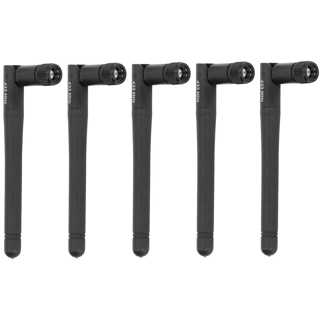 5PCS Skládací anténa s vysokým ziskem, všesměrová anténa pro bezdrátový přenosový systém 433M