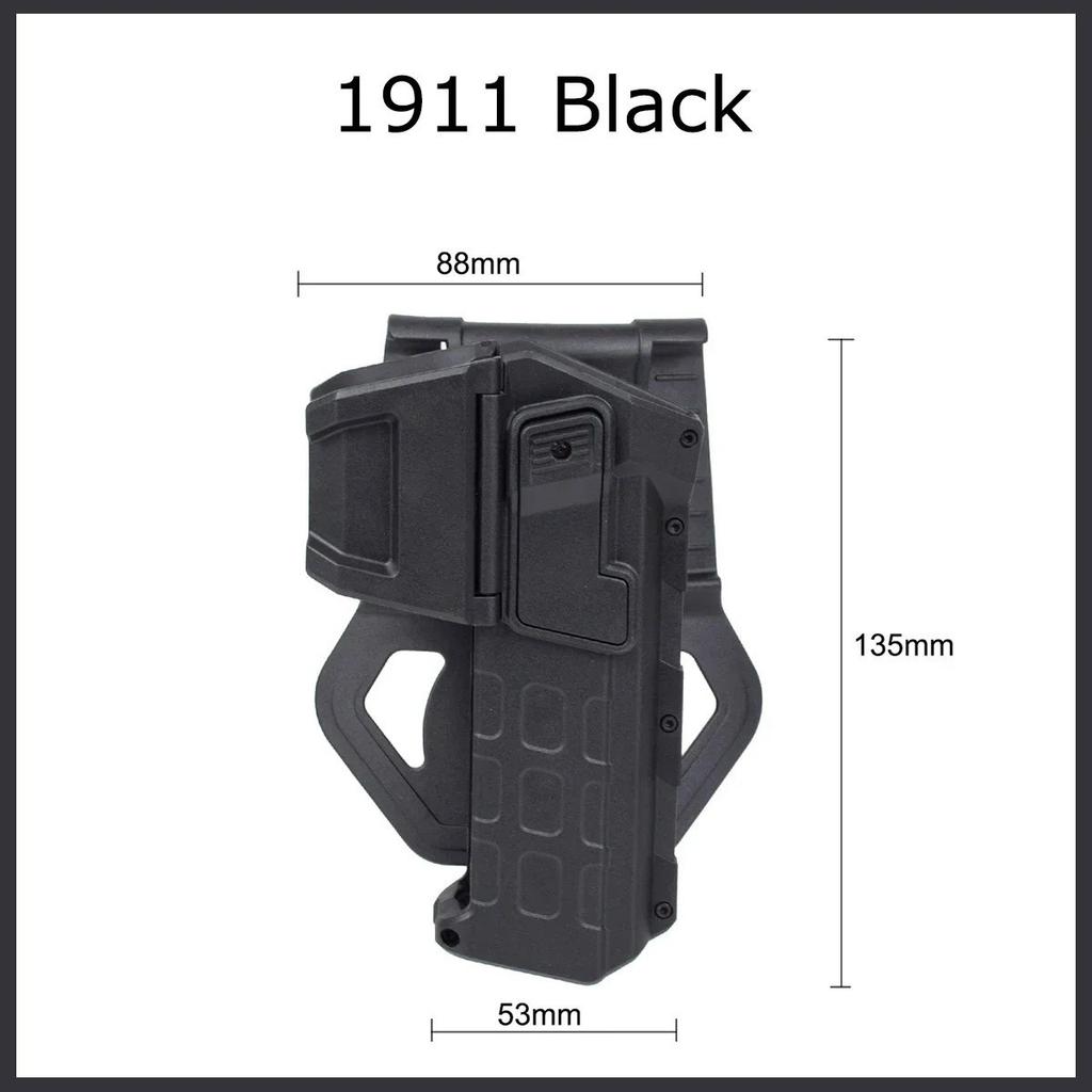 Taktische Pistolenholster Colt Old 1911 mit X300 Airsoft Klassisch und Spezielle Kampfwaffen-Taschenlampe G K 17 19 Holster
