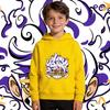 Anime One Piece Luffy Gear 5 Print Hoodie Kids Pullover Hooded Sweatshirt Autumn Winter Streetwear Children Tops
