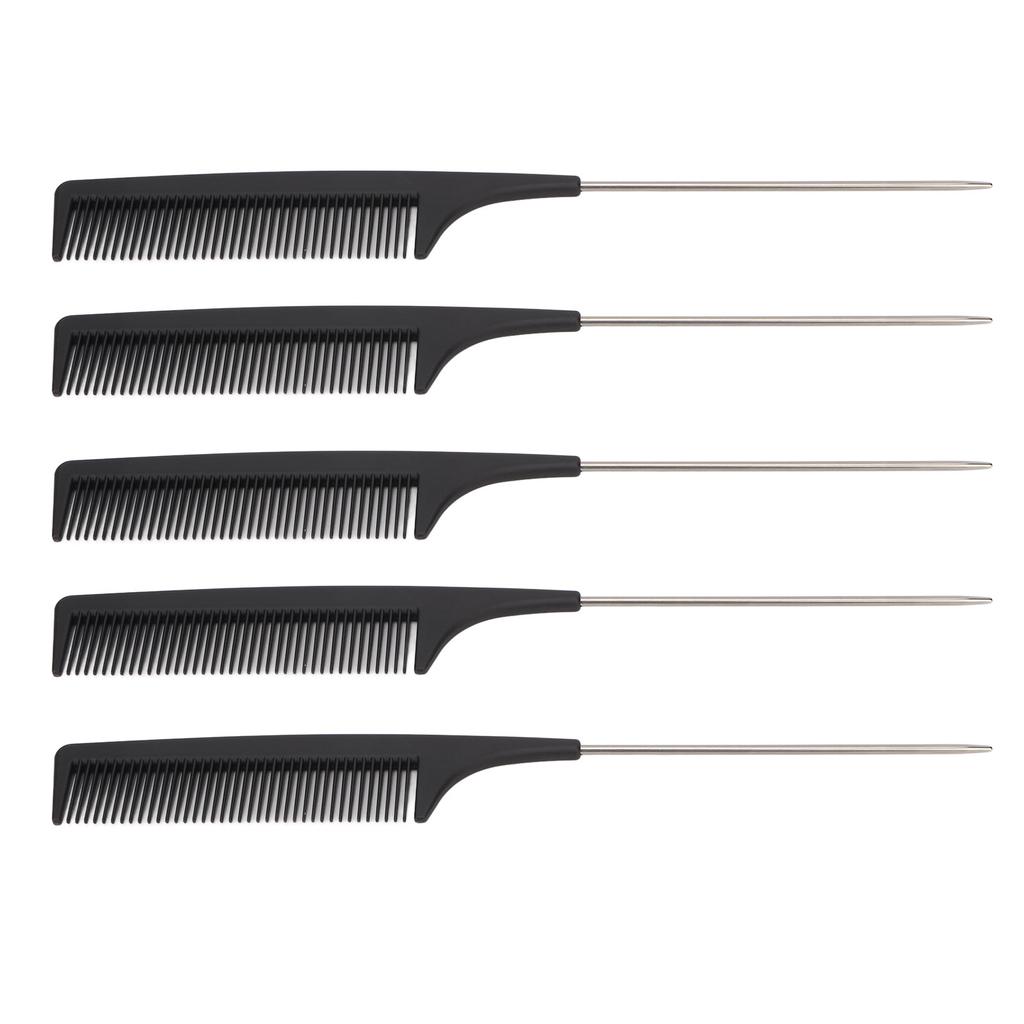 10 ks Hřebeny s krysím ocasem Jemné zuby Vyhlazující Zaoblené povrchy Hroty Hřebeny na pěšinku