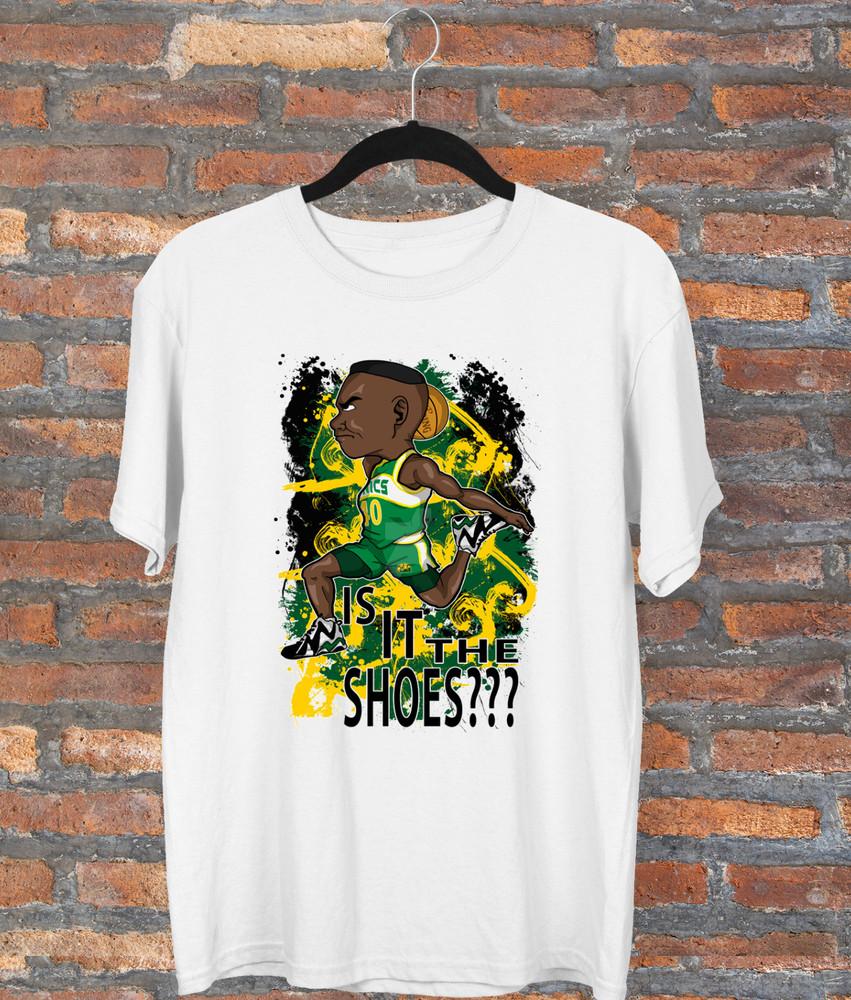 NEW Shawn Kemp Men T-shirt White Unisex All Size JJ4138