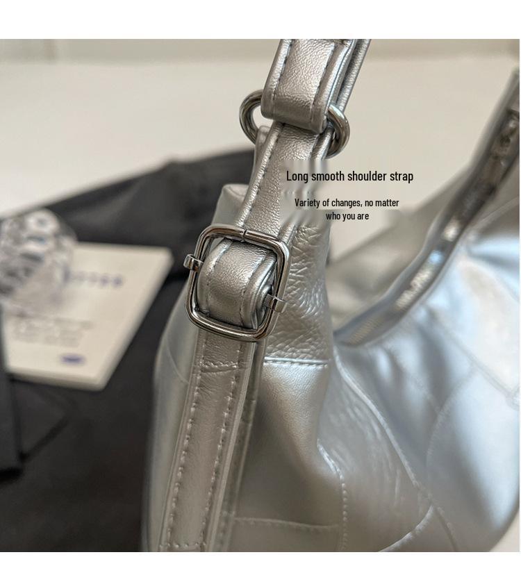 Korean Aesthetic Bow Shoulder Bag - Trendy, Niche Design, Versatile Underarm Tote