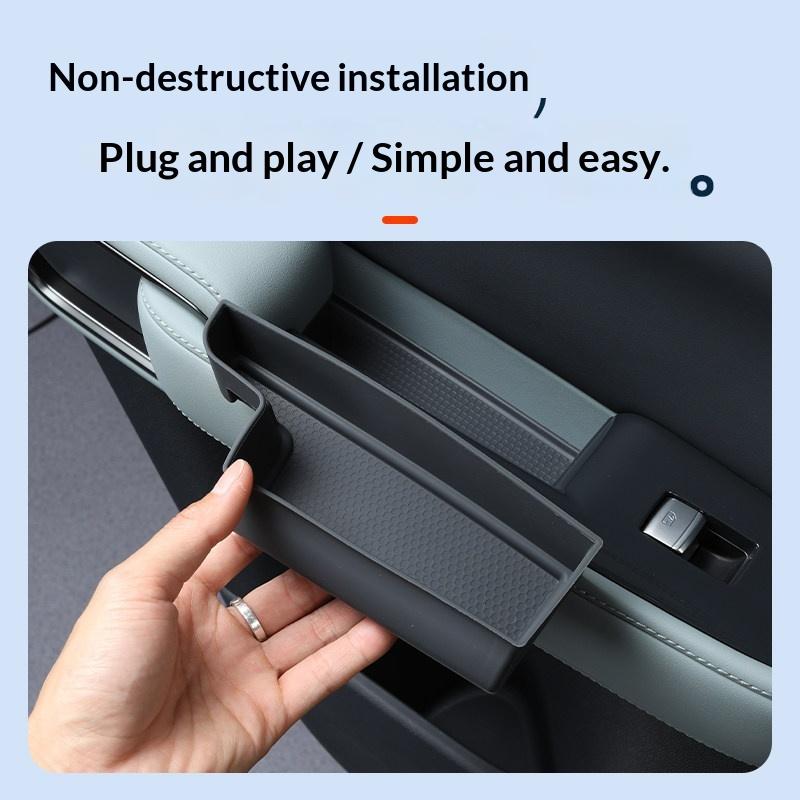 For BYD Leopard 5 Denza B5 Fangchengbao Bao5 Wireless Charging Silicone Car Door or Center Console Storage Box