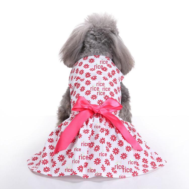 Summer Princess Dog Dress: Lightweight Skirt for Small and Medium Dogs
