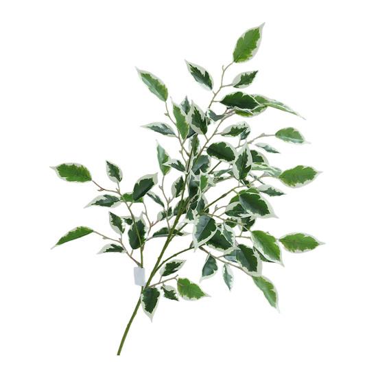Simulierte Grüne Pflanzen Ficus Cordata Ast Künstliche Grünpflanzen Pflegeleicht Realistische Seidenblätter Haus Garten Event Dekoration